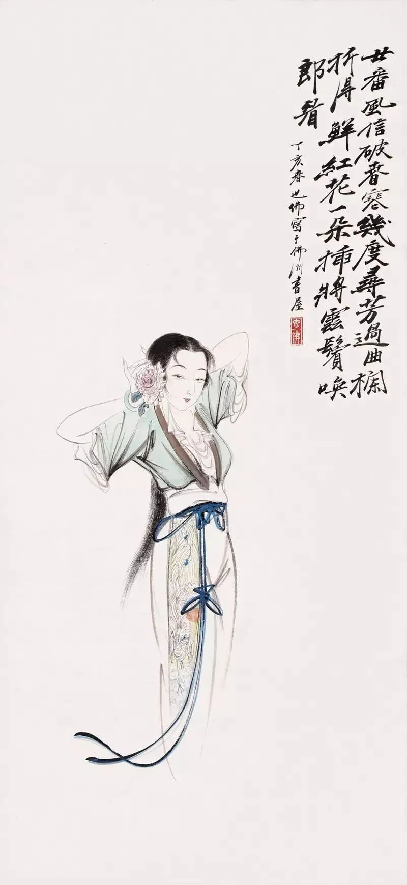 现代中国春宫图绘画第一人：胡也佛