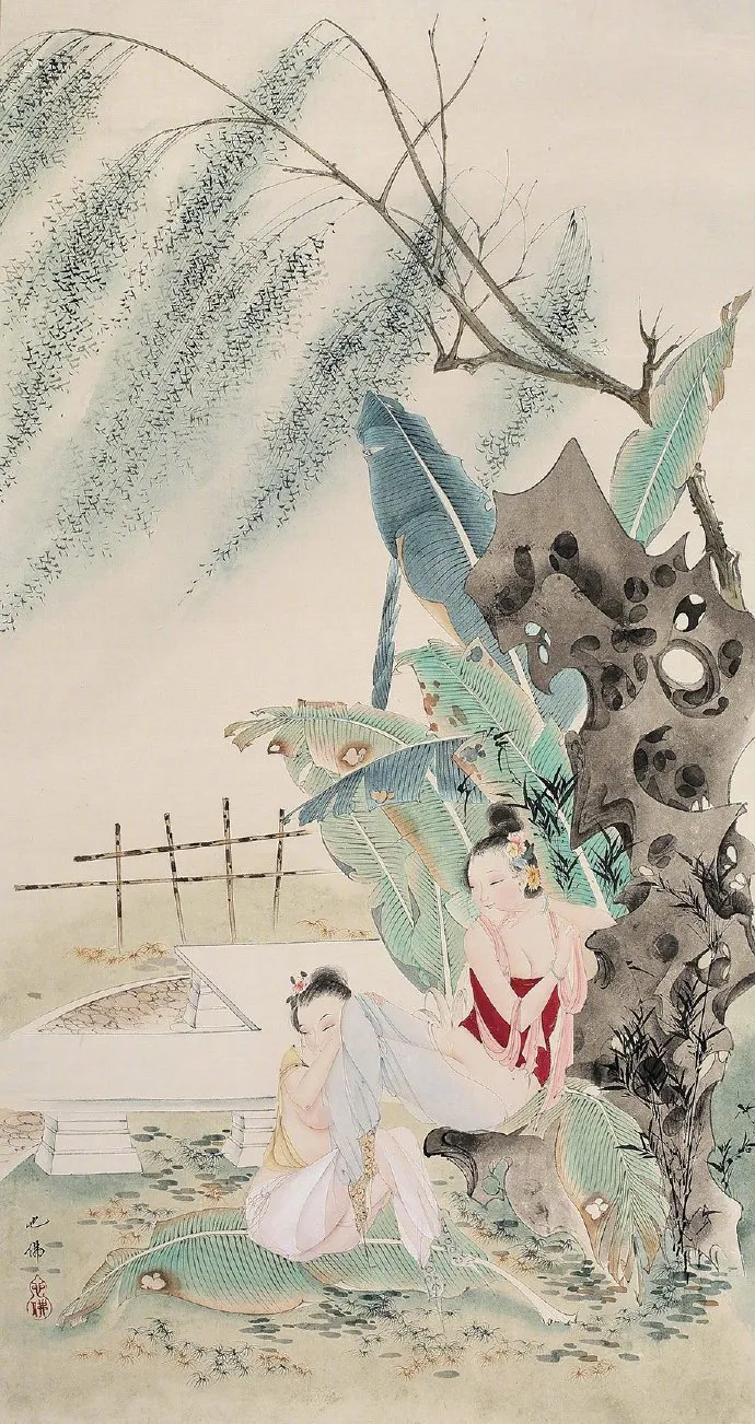 现代中国春宫图绘画第一人：胡也佛
